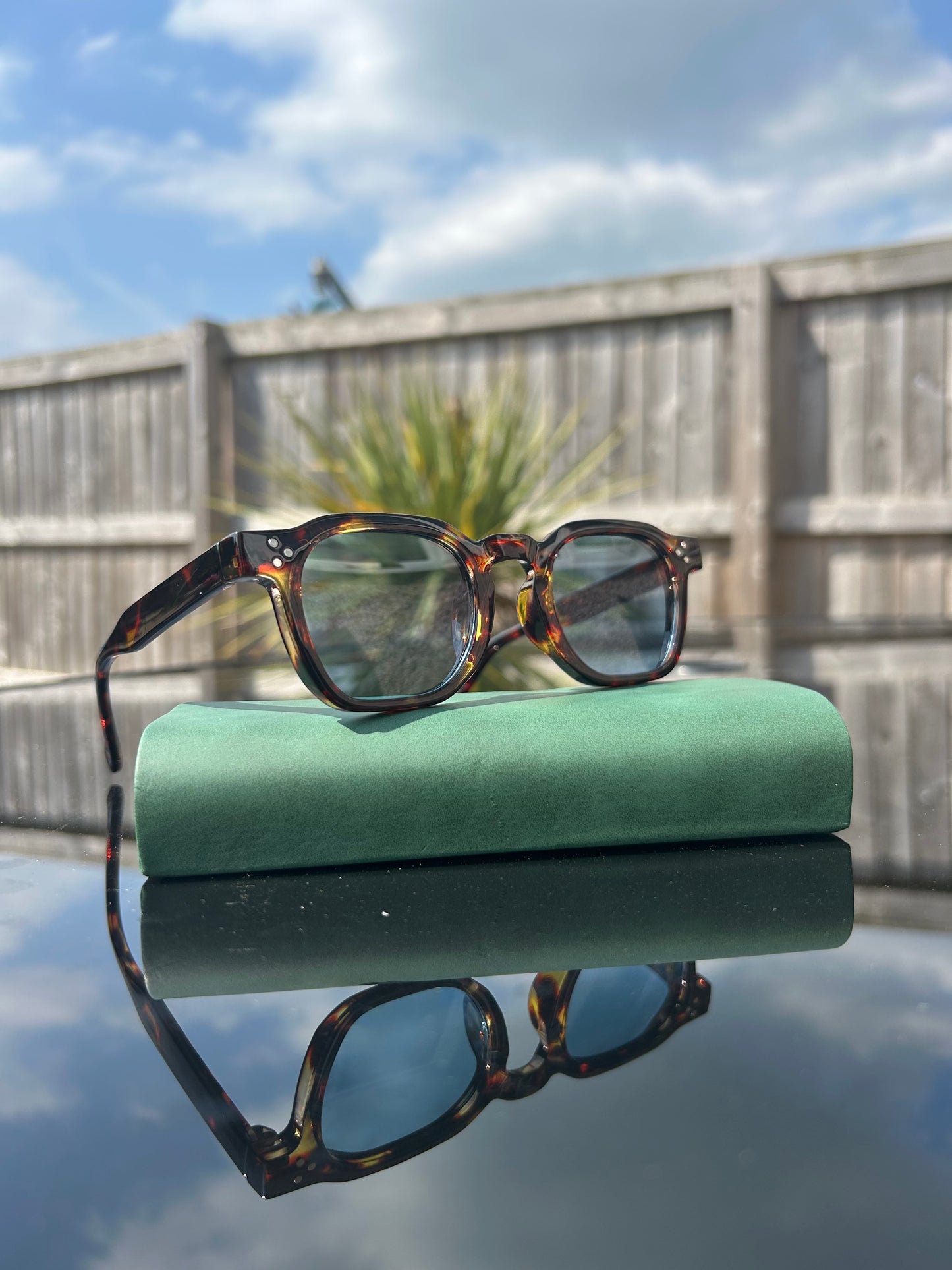 Monaco Blue Tortoiseshell